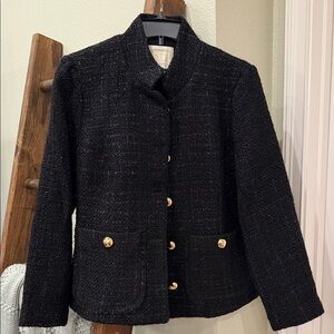 NWOT Sail to Sable Tweed Sparkle Lady Jacket